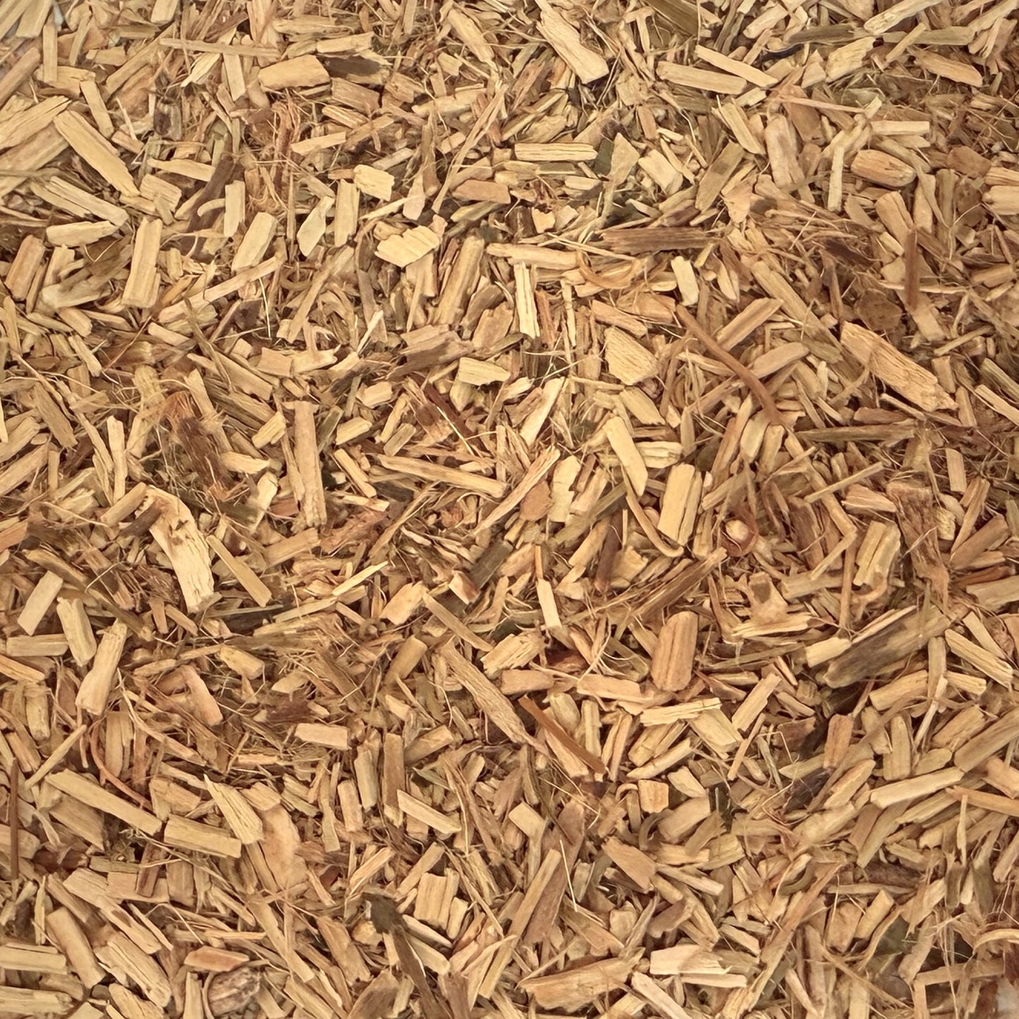 Close-up of a pile of dried passionflower herb