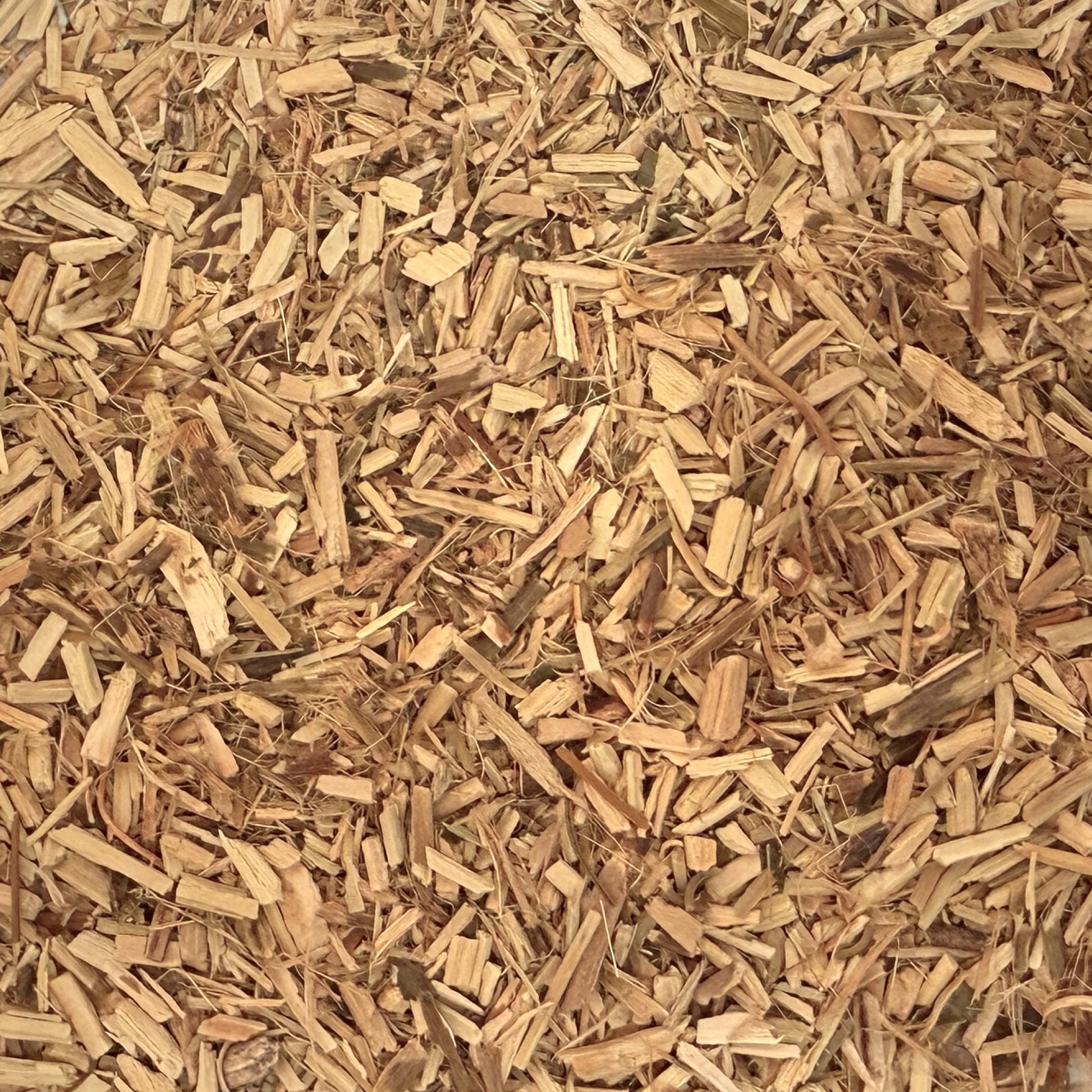 Close-up of a pile of dried passionflower herb