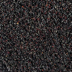 Dark blue, black poppy seeds in an allover texture