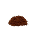 Reddish-brown, sawdust-like yohimbe powder in a pile